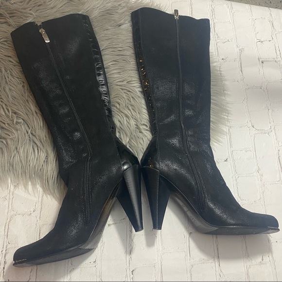 Donald J. Pliner Black New Bobina knee high boots - Picture 4 of 16